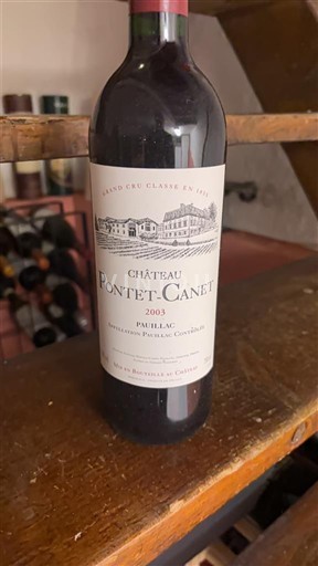 Bordeaux Pauillac Grand Cru Château Pontet-Canet 2003