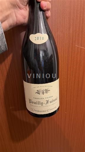 Burgundsko Pouilly-fuissé Domaine Corsin Vieilles Vignes 2010