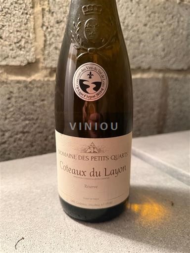 Loirevallei Coteaux du Layon Domaine S Petits Quarts Réserve Niet-geïntegreerd