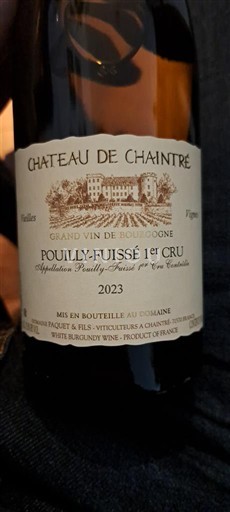 Burgundia Nespecificat Premier Cru Château Chaintré 2023