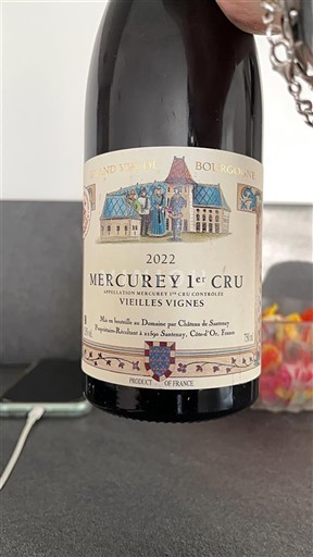 Bourgondië Mercurey Premier Cru Domaine Château de Sauvigny Vieilles Vignes 2022