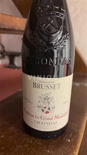 Valle del Ródano Gigondas Domaine Brusset Édition Le Grand Montmirail 2020