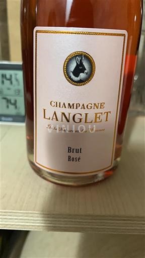 Vinhos Espumantes Rosé brut Langlet Non millésimé França Champanhe AOC
