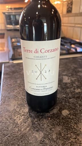 Toscane Chianti Corzano e Paterno Terre di Corzano 2023