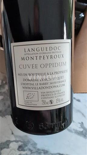 Languedoc Ospecificerad Domaine Lynch-Suquet Oppidum 2020