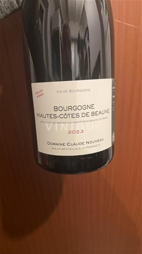 Burgundy Unspecified Domaine Claude Nouveau Vieilles Vignes 2023