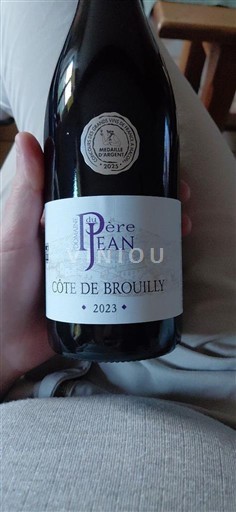 Vini Rouge sec Père Jean 2023 Francia Beaujolais Côte-de-brouilly AOC