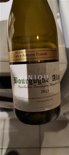 Burgundi Bourgogne Aligoté Cave d’Augustin Florent 2023