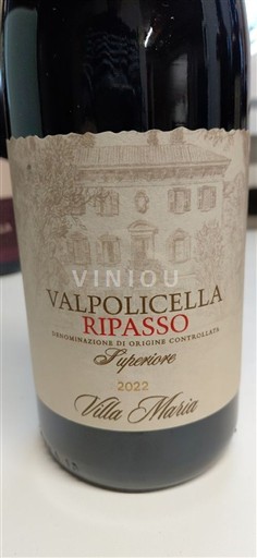 Veneto Valpolicella Ripasso Villa Maria Ripasso Superiore 2022