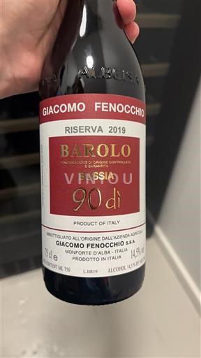 Piedmont Barolo Giacomo Fenocchio Bussia 90 di Riserva 2019
