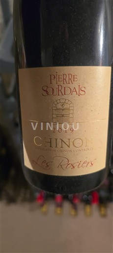 Vallée de la Loire Chinon Pierre Sourdais Les Rosiers 2019