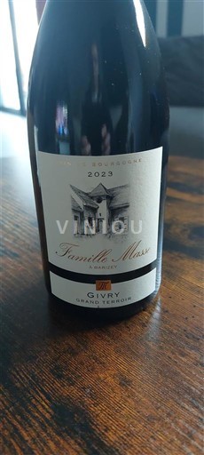 Borgoña Givry Premier Cru Famille Masse Sousburnin 2023