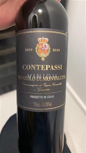 Toskana Brunello di Montalcino Contepassi 2019