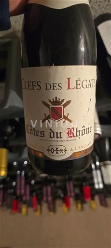 Rhônevallei Côtes-du-rhône Clefs des Légats Niet-geïntegreerd