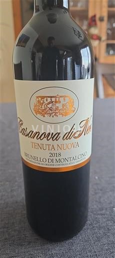 Toscana Brunello di Montalcino Casanova di Neri Tenuta Nuova 2018