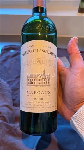 Bordeaux Margaux Grand Cru Château Lascombes 2003