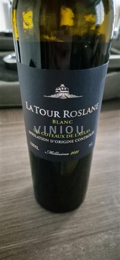 Vinhos Blanc sec Latour Roslane 2021 França Regiões do Leste Coteaux de l'Auxois IGP