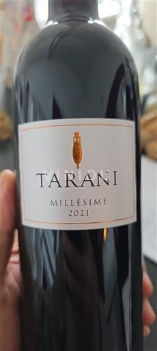 Sudoeste Comté tolosano Tarani Millésime 2021