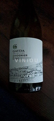 Rượu vang Blanc sec Collection Viognier Gayda 2020 Pháp Languedoc và Roussillon Vùng đất Oc IGP