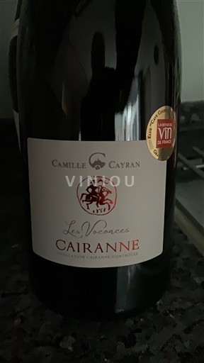 Valle del Ródano Cairanne Camille Cayran Les Vocances Sin añada