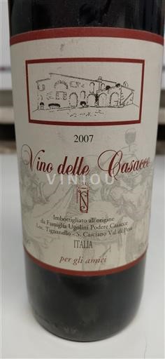 Tuscany Podere Casacce Vino delle Casacce 2007