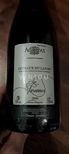 Loirevallei Coteaux du Layon Domaine Guélinas Les Varennes 2020