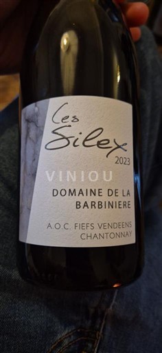 Loiredalen Fiefs Vendéens Domaine La Barbiniere Les Silex 2023
