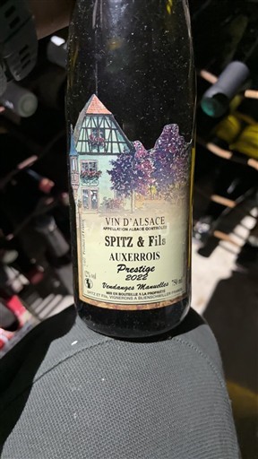 Alsace Auxerrois Spitz & Fils Prestige 2022