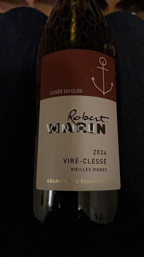 Burgundsko Viré-Clessé Robert Marin du Clos 2024