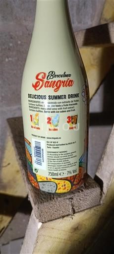 Cataluña Barcelona Sangria Sin añada
