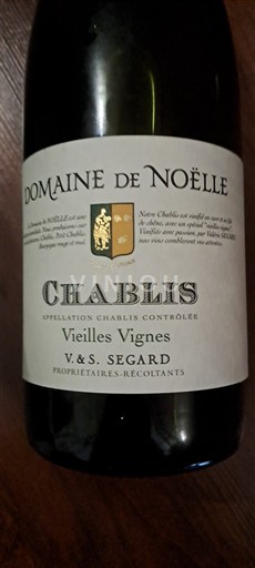 Bourgogne Chablis Domaine Noëlle Vieilles Vignes 2021