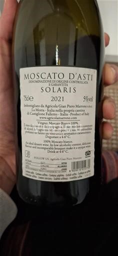 Piemonte Dolcetto d'Asti Agricola Gian Piero Marrone Solaris 2021