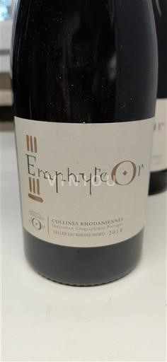 Alpit ja Rhônen maat Rhodanien rinteet Domaine Les Serines d'Or Emphyte or 2018