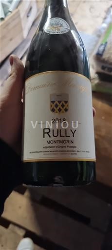 Borgogna Rully Domaine Masse Montmorin 2018