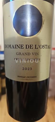 Languedoc Minervois-la-Livinière Domaine L'Ostal Grand Vin 2023