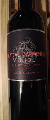 Bordeaux Château Carmenère 2021