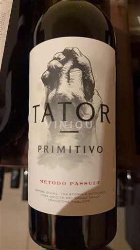 Pouilles Tator Primitivo Metodo Passule 2023