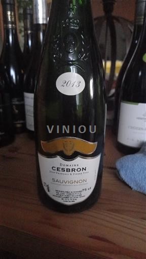 Loiren laakso Coteaux-du-Layon Domaine Cesbron 2013