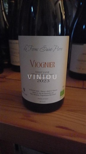 Provence, Ala-Rhônen laakso, Korsika Vaucluse La Ferme Saint-Pierre Viognier 2023