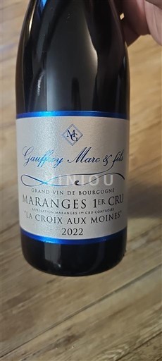 Borgoña Maranges Premier Cru Gauffroy Marc & Fils La Croix aux Moines 2022