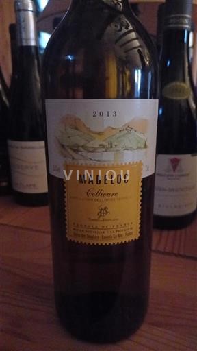 Roussillon Collioure Domaine Madeloc 2013