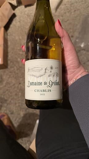 Bourgogne Chablis Domaine Grillot 2022