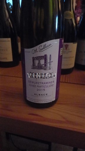Alsace Gewurztraminer Domaine Vieux Pressoir Particulière 2015