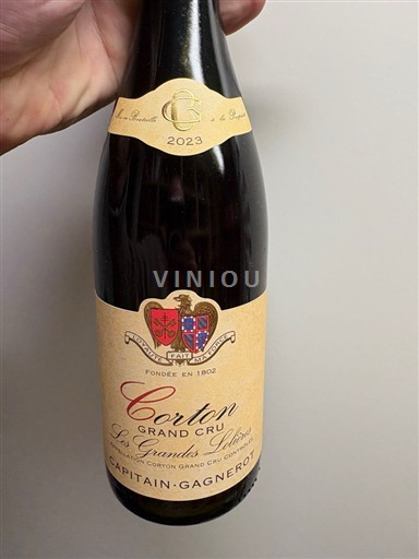 Burgundy Corton Grand Cru Capitain Gagnerot Les Grandes Lolières 2023