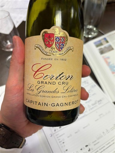 Burgundsko Corton Grand Cru Capitain Gagnerot Les Grandes Lolières 2023