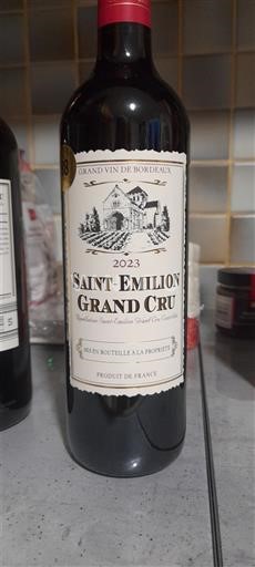 Bordeaux Saint-Émilion Grand Cru Mis en bouteille à la propriété union des producteurs de Saint Emilion, Haut Gravet, Saint Emilion 2023