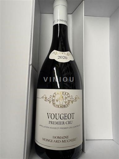 Borgoña Vougeot Premier Cru Mongeard-Mugneret 2020