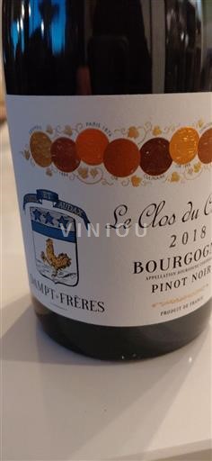 Borgonha Dampt Frères Le Clos du Château 2018