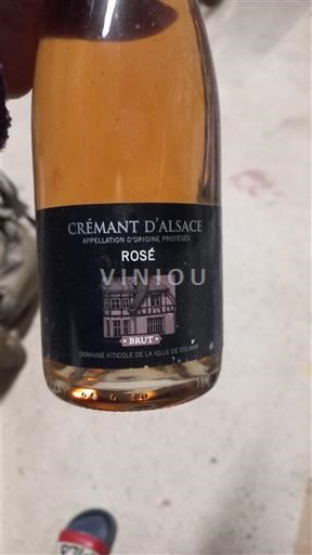 Alzacija Crémant d'Alsace Domaine Viticole de la Ville de Colmar Neleten.