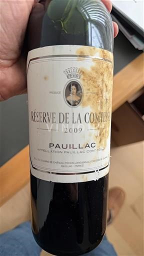 Bordeaux Pauillac Château Pichon Longueville Comtesse de Lalande Réserve de la Comtesse 2009